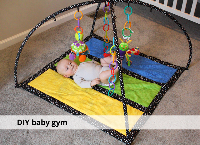 handmade baby gym